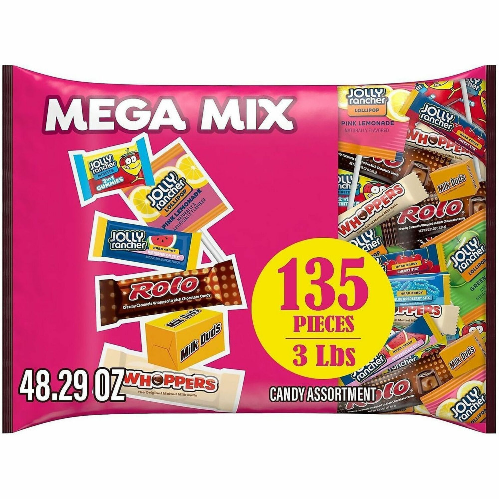 Green Rabbit Hershey's Snack Size Mega Mix - Chocolate, Fruity - 3 ...