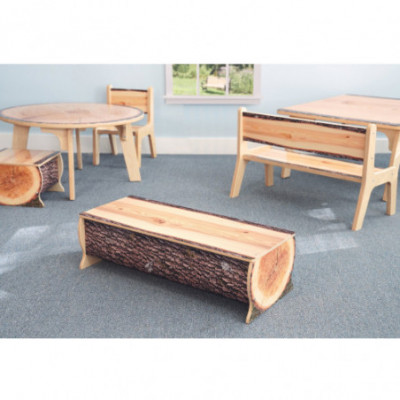 Nature View™ Live Edge Log Bench 10H