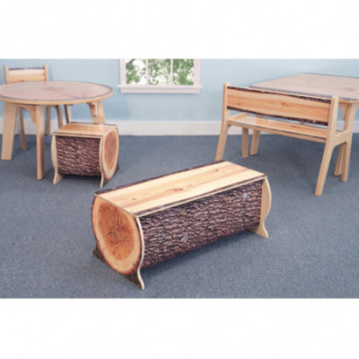 Nature View™ Live Edge Log Bench 14H