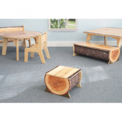 Nature View™ Live Edge Small Log Bench 10H
