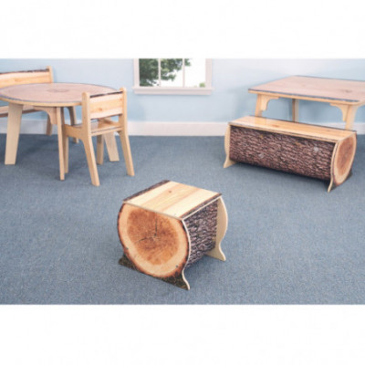 Nature View™ Live Edge Small Log Bench 14H