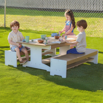 outdoorED™ Table And Two Bench Set