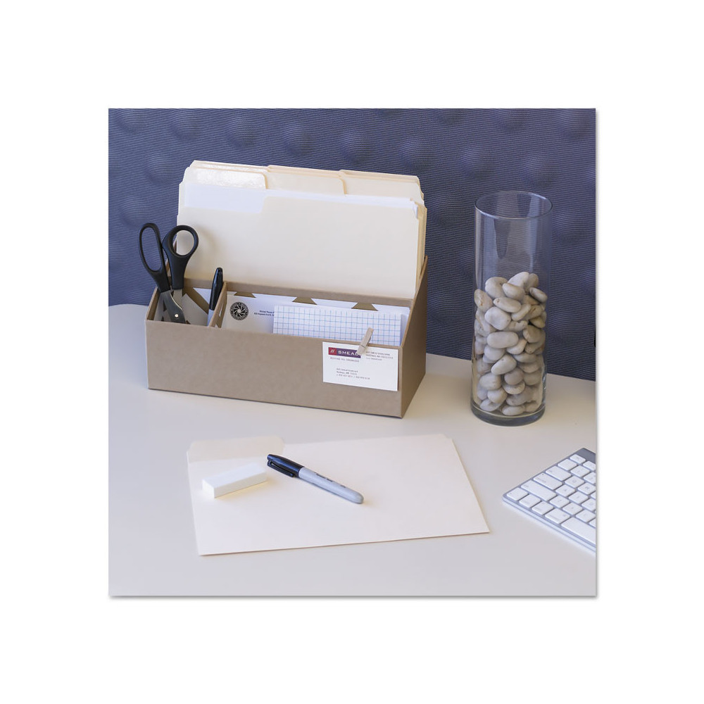 Erasable SuperTab File Folders, 1/3Cut Tabs Assorted, Letter Size...