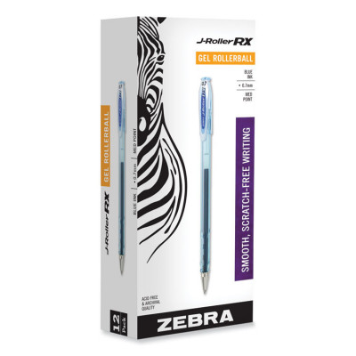 Zebra Sarasa Dry X30 Retractable Gel Ink Pens, Medium Point 0.7mm, Black  Rapid Dry Ink, 12-Count 